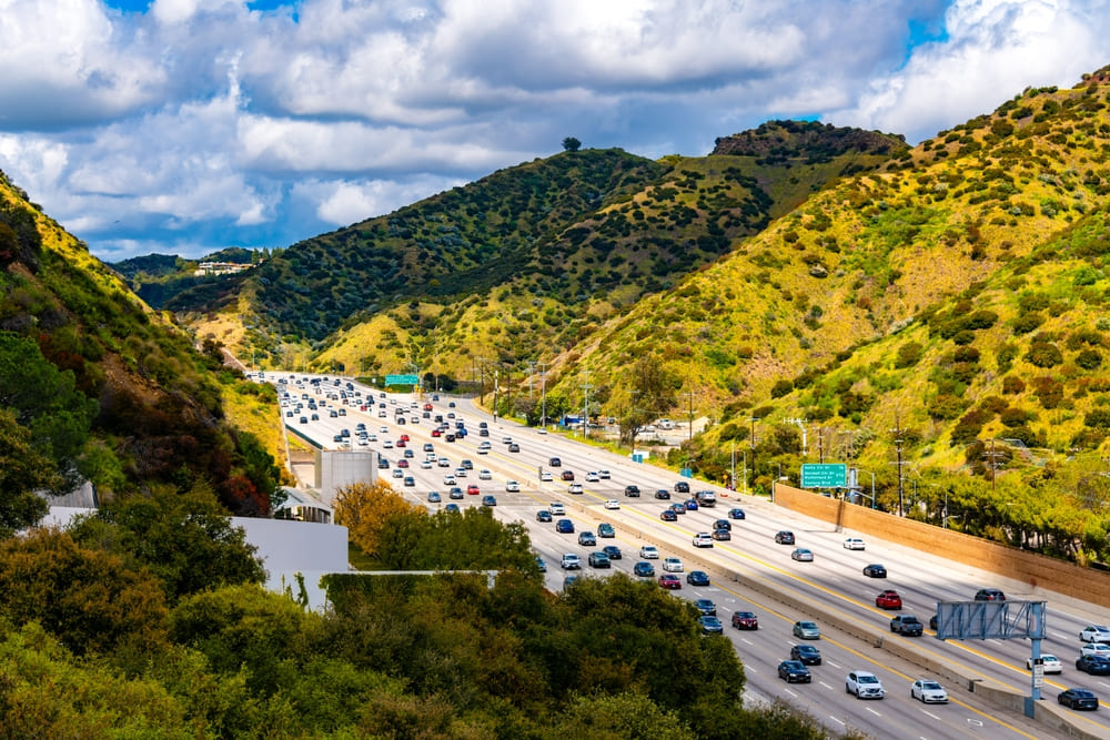 405 Freeway leading to Northridge