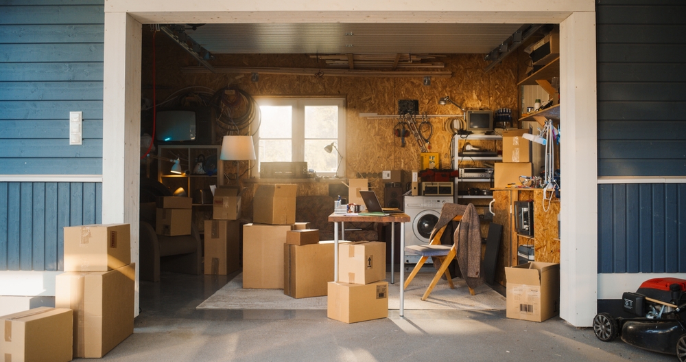 Inventory stored in home garage