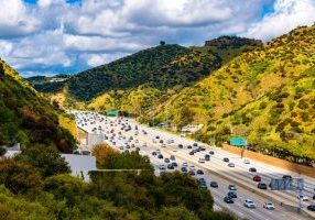 405 Freeway leading to Northridge